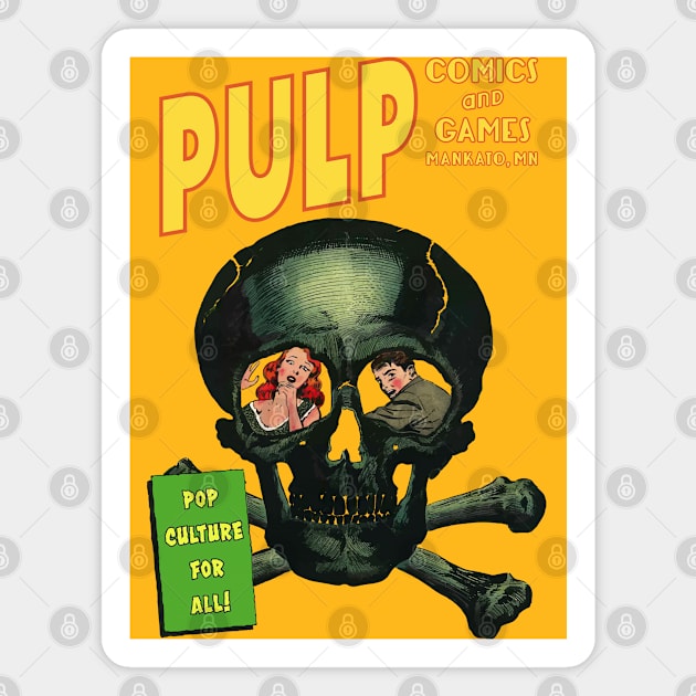 Pulp Skull Magnet by PULP Comics and Games